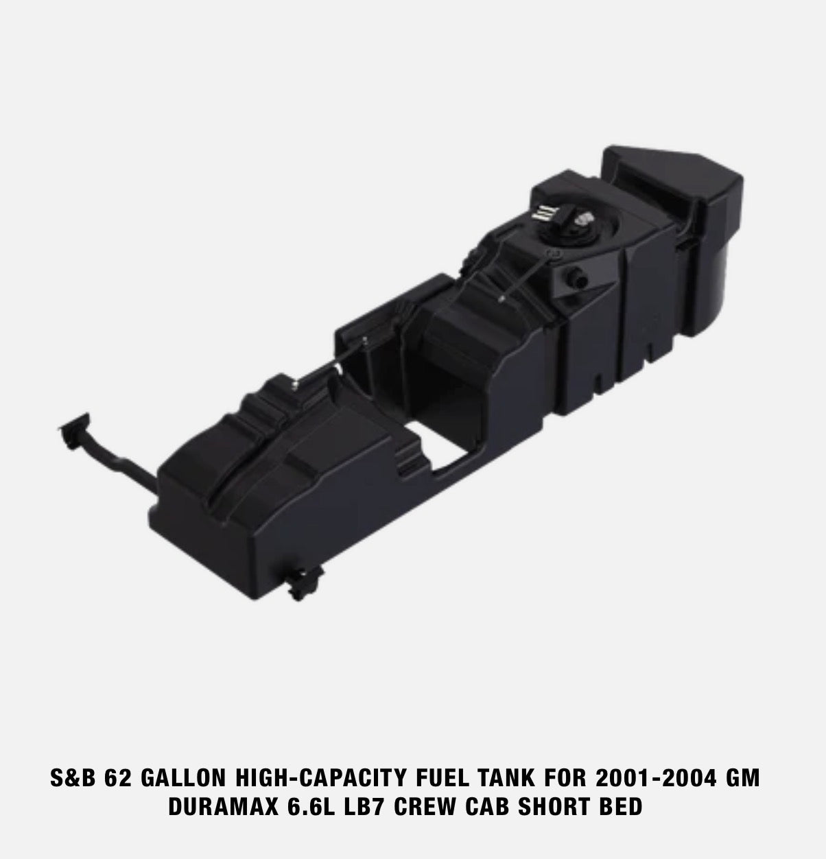 S&B HIGH-CAPACITY FUEL TANK FOR  CHEVY SILVERADO/GMC SIERRA 2500 3500 CREW CAB