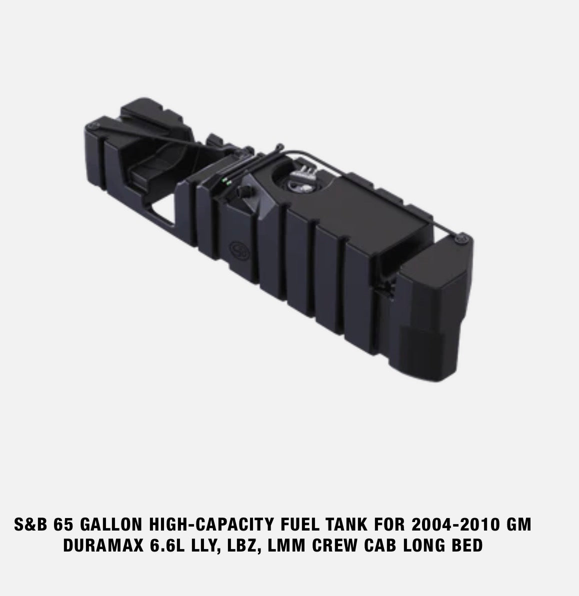 S&B HIGH-CAPACITY FUEL TANK FOR  CHEVY SILVERADO/GMC SIERRA 2500 3500 CREW CAB
