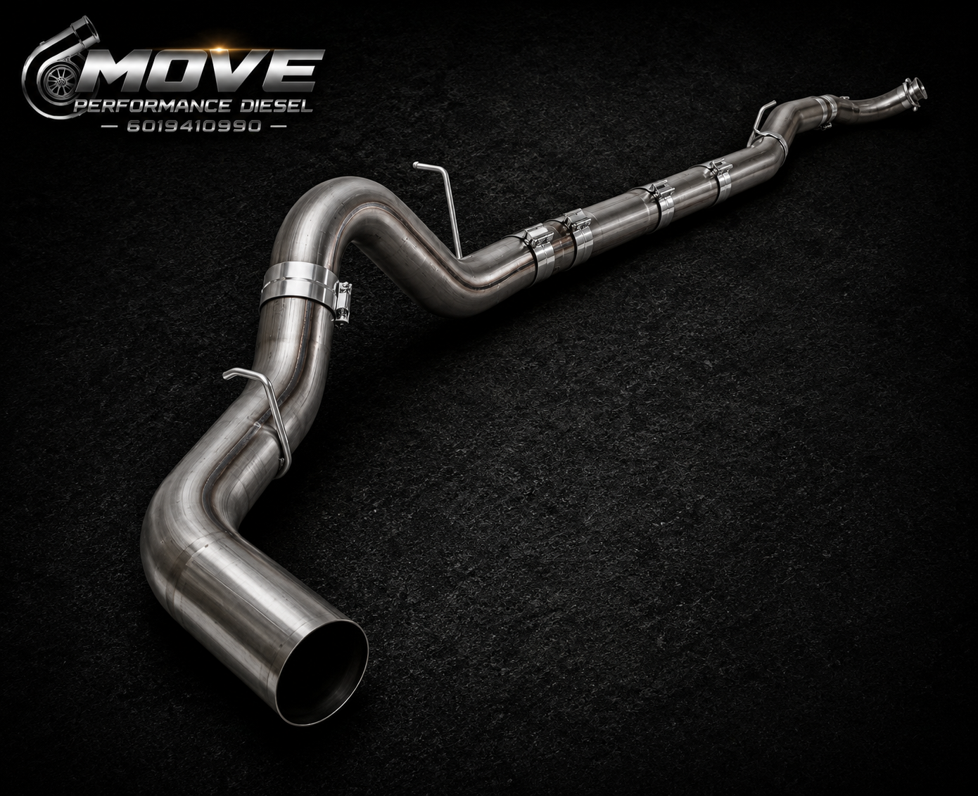 2017-2023 6.6L GM DURAMAX L5P 5" Downpipe Back Exhaust