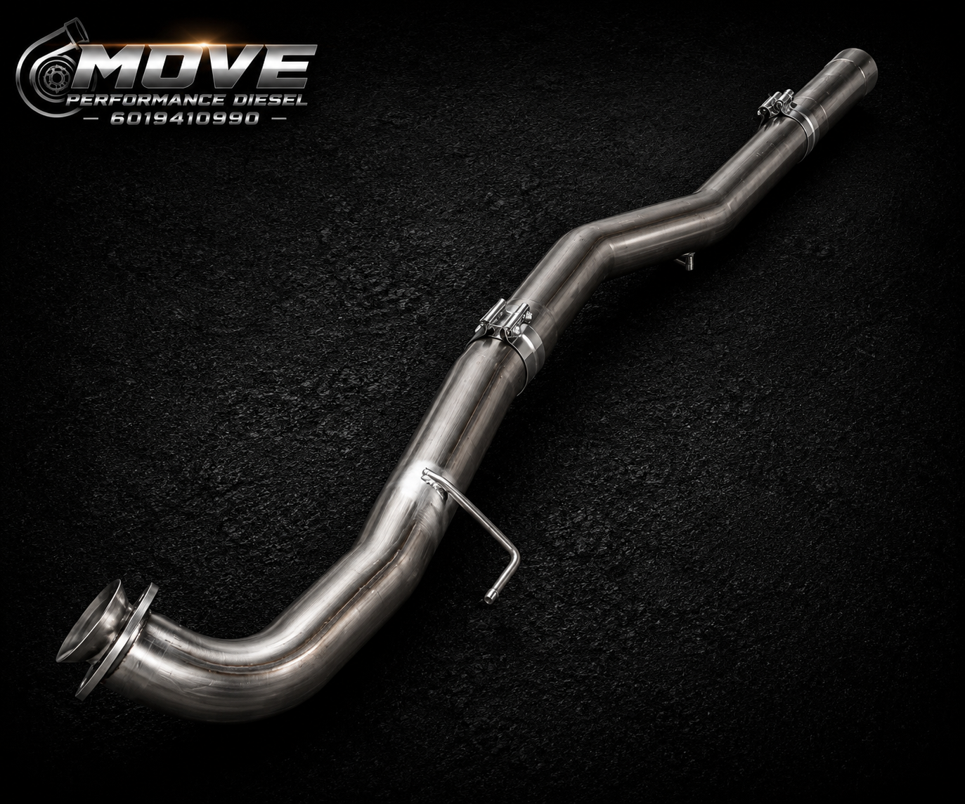 2017-2023 6.6L Duramax L5P 4" Race Pipe