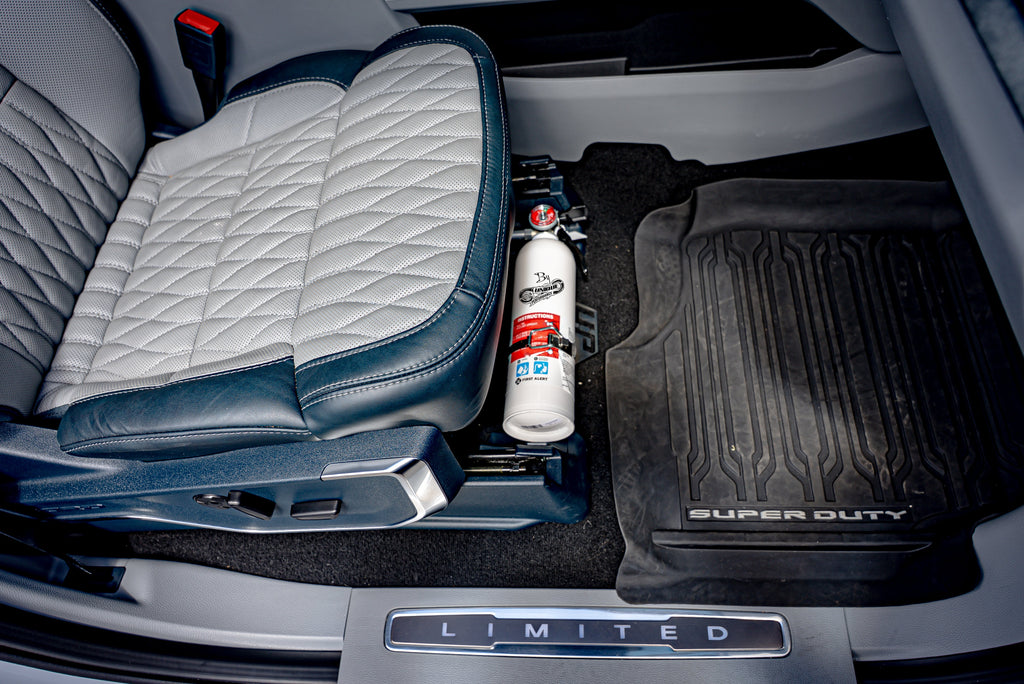 17 - Current Ford Stainless Fire Extinguisher Kit